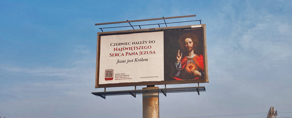 Czerwiec należy do Serca Jezusowego. Oddajmy publiczną przestrzeń Najświętszemu Sercu!