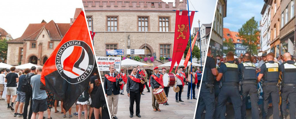 Agresja Antify w Getyndze: R&oacute;żaniec publiczny za życie nienarodzonych poruszył Niemcy