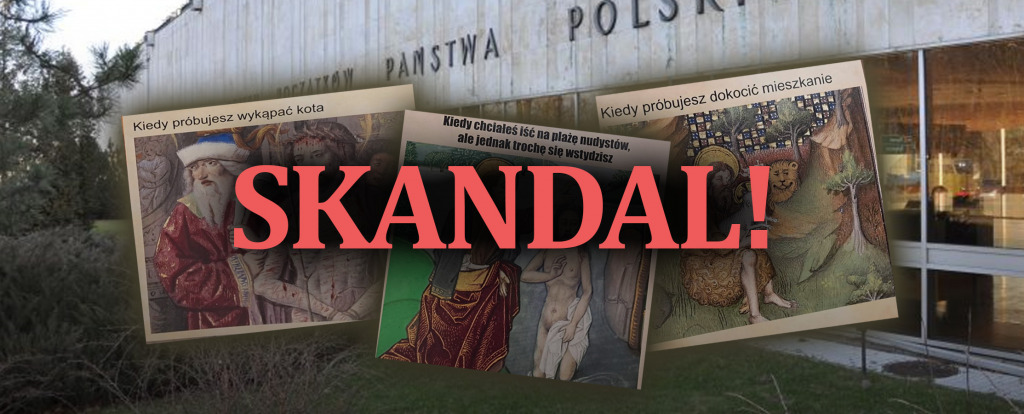 Wystawa &bdquo;Re: średniowiecze&rdquo; &ndash; gdy sacrum staje się materiałem do kpiny