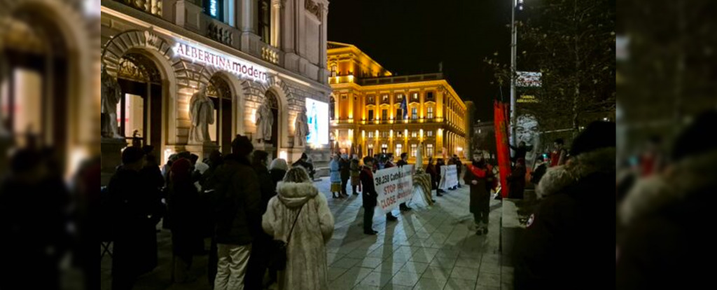 Bluźnierstwo w K&uuml;nstlerhaus, oglądane teraz i w wieczności