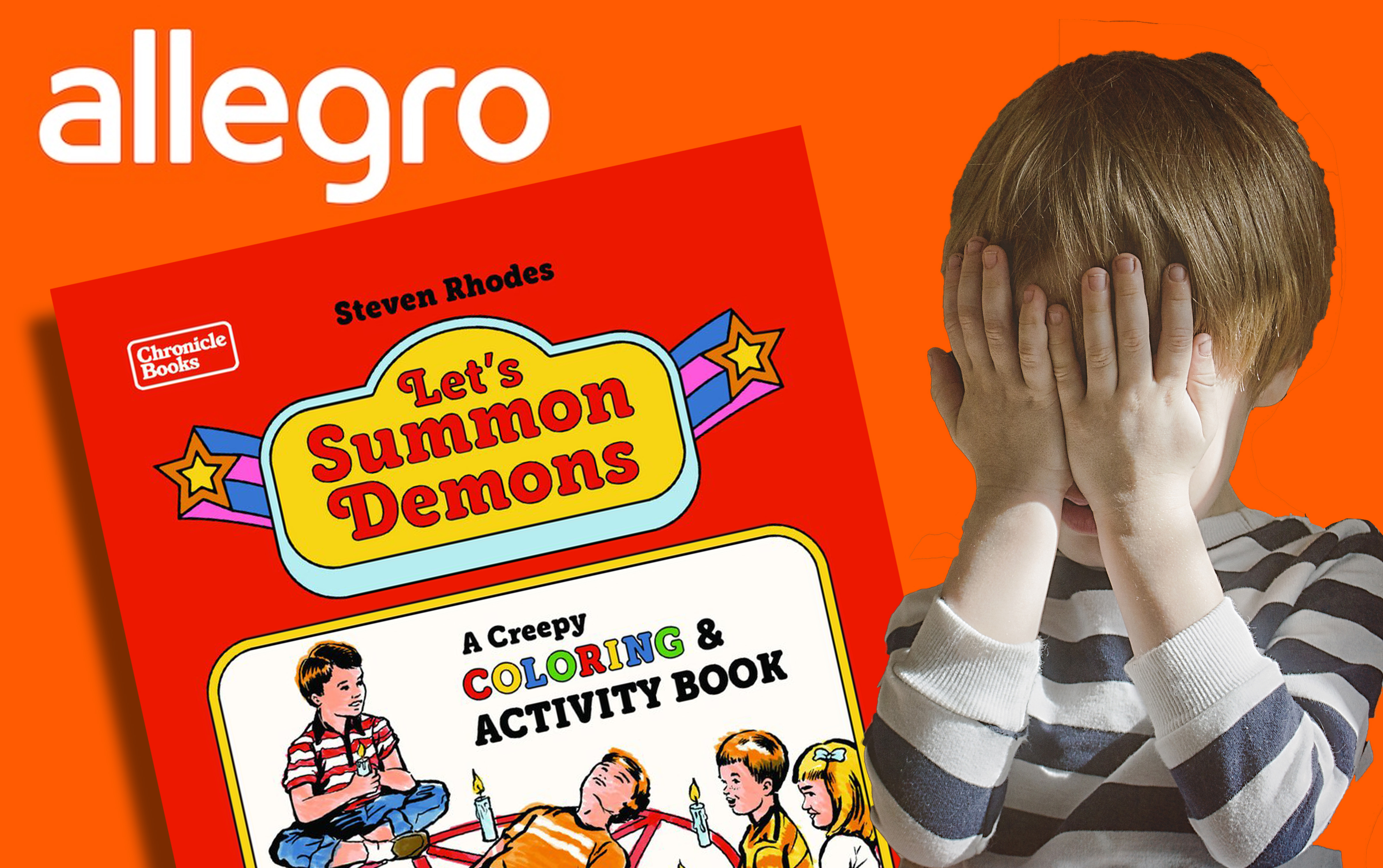 Powiedz STOP sprzedaży satanistycznych produktów na Allegro!